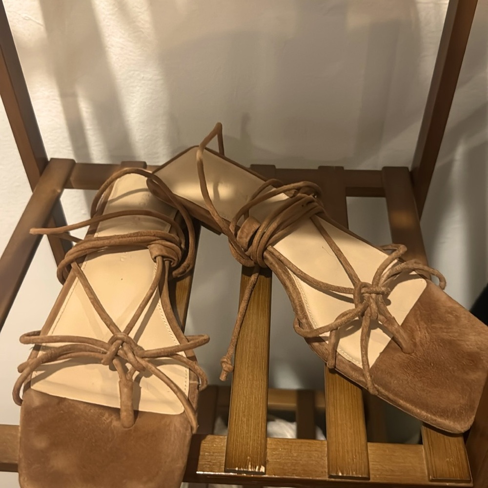 Veronica beard ankle toe sandal